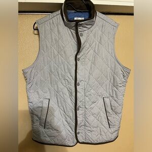 Peter Millar Essex Quilted Travel Vest Medium